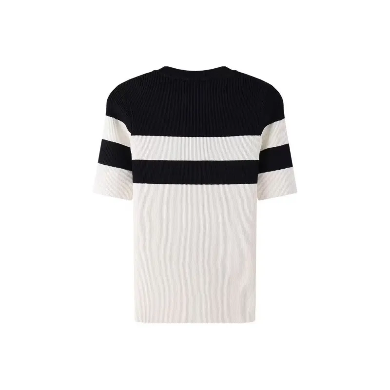 KEAB T Shirts Women's Black/White-1