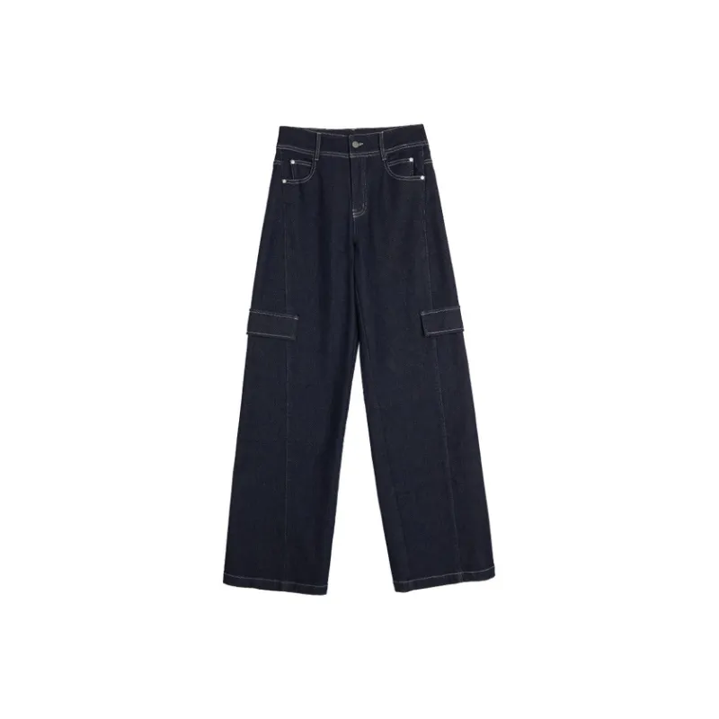 ELLE Jeans Women's Dark Blue-0