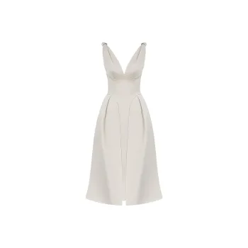 HOUSE OF CB Paloma Slip Dresses Women's CREAM/Cream