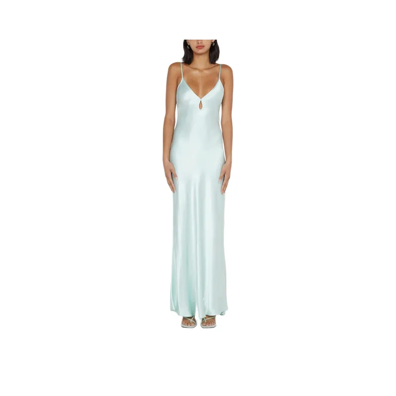 BEC+BRIDGE CEDAR CITY MAXI DRESS Slip Dresses Women's MINT/Mint Green-0