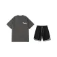 2 Pack (Dark Gray Top+Black Shorts)