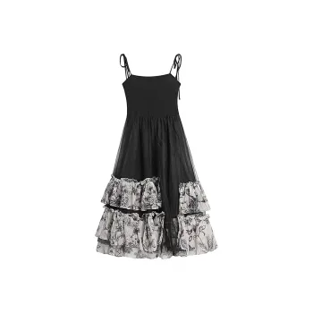 Incolore Slip Dress Women's Black