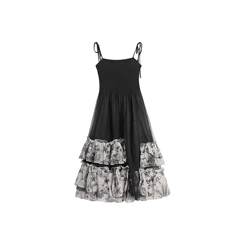 Incolore Slip Dress Women's Black-0
