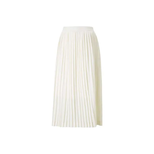 PUMA Jupe Plissée YONA Femme Casual Long Skirts Women's Ecru
