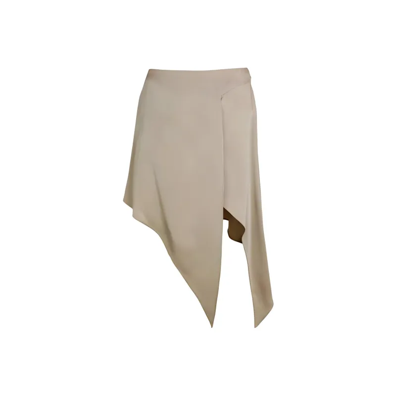 Stella McCartney Casual Short Skirts Women's Taupe-0