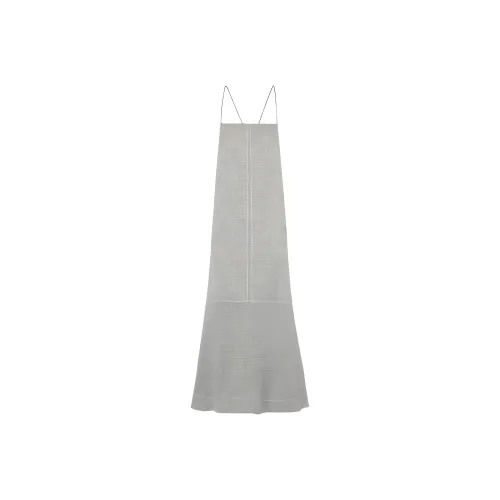 GANNI Mélange Tied Maxi Dress
