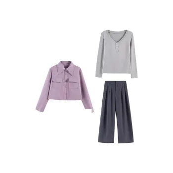 PZHK Casual Suits Women's