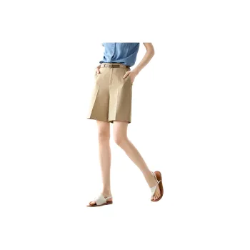 Mo Han Yi Mei Casual Shorts Women's Khaki