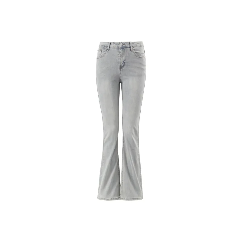 Wen Shan Jeans Women's Elegant Blue-10
