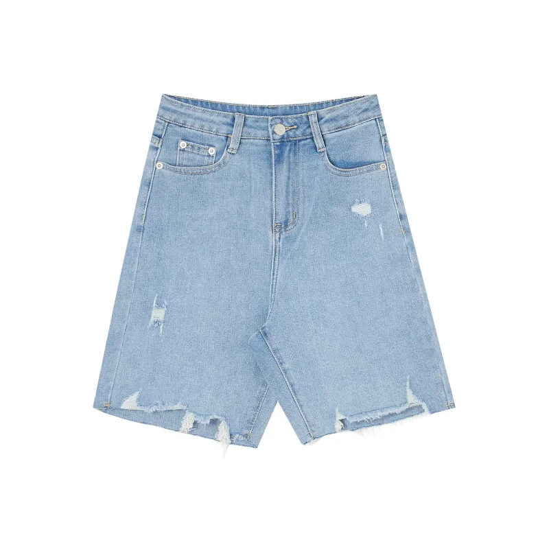 QYPRF Denim Shorts Women's-0