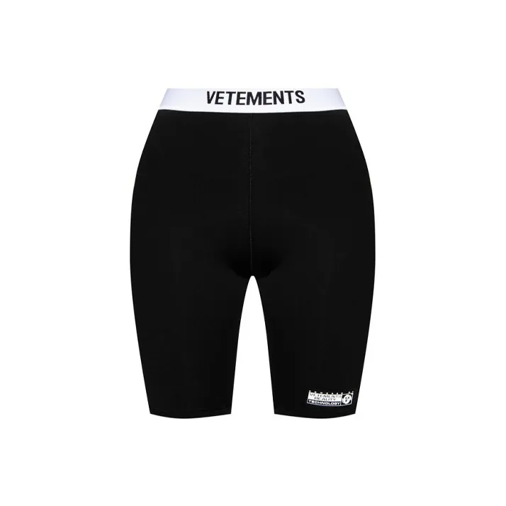 Vetements Cycling Pants Women's Black-0