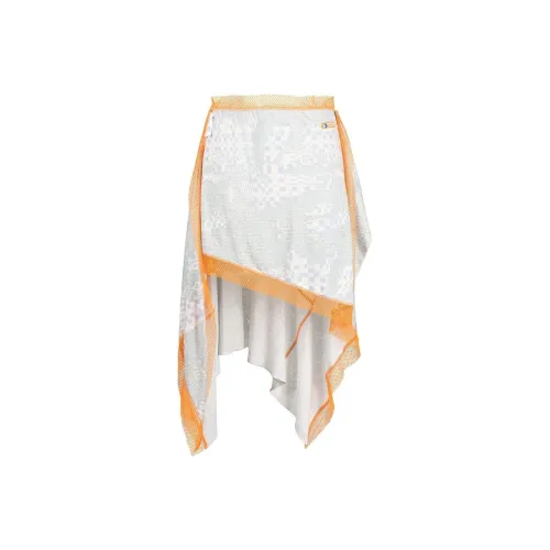 DIESEL Casual Short Skirts Women's Light Blue