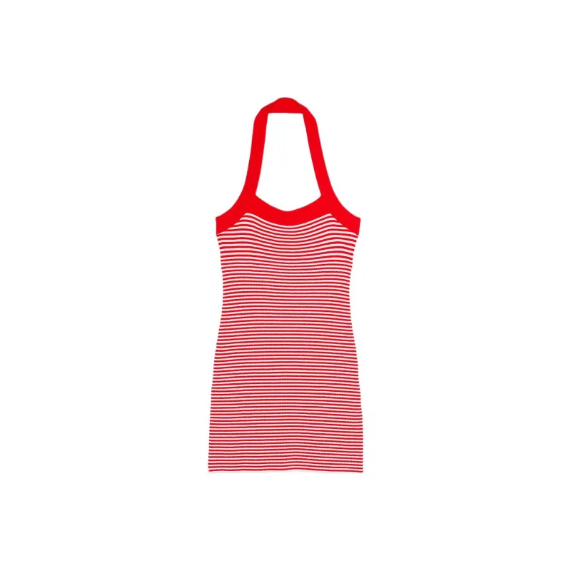 Victoria's Secret Sleeveless Dress Women's Red-0