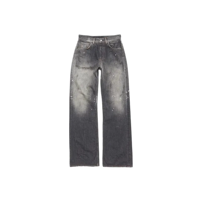 Acne Studios Faded Loose Jeans-0