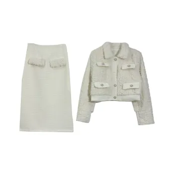 Icicofficial Two Piece Skirt Sets Women's