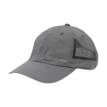 Columbia Synthetic Fiber Baseball Caps Unisex Gray