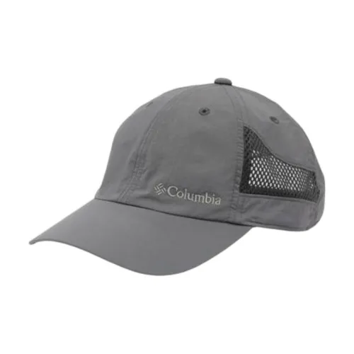 Columbia Synthetic Fiber Baseball Caps Unisex Gray