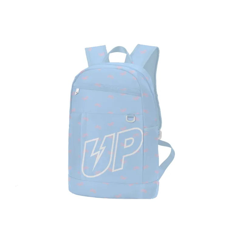 TURN UP Polyester Backpack Regular Unisex Sky Blue-1