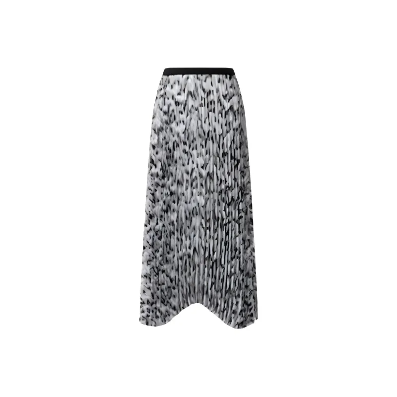 UNIQLO Casual Long Skirts Women's Black-0