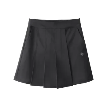 CAMEL Casual Short Skirts Women's Black