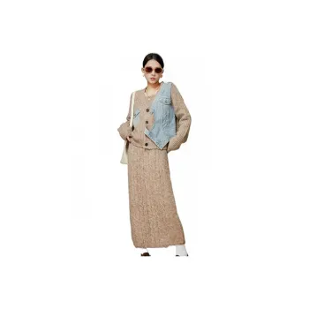 Weekly Two Piece Skirt Sets Women's Gray