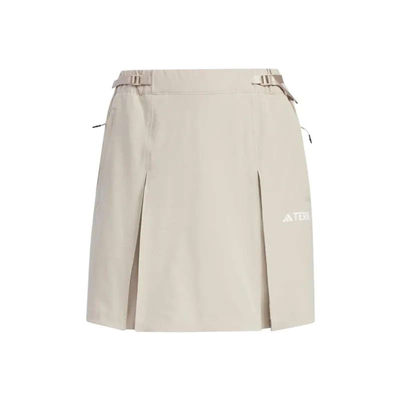 Adidas SS24 Casual Short Skirts Women's Umber-0
