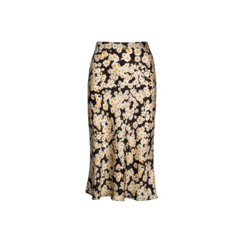 Réalisation Par Casual Long Skirts Women's Floral Power