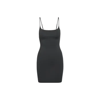 ARITZIA Contour Squareneck Cami Mini Dress Slip Dresses Women's Black