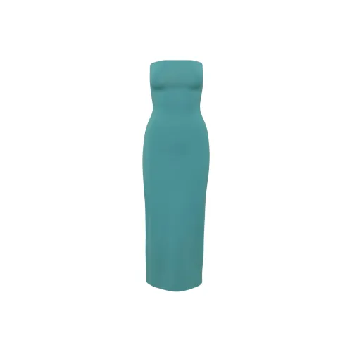ARITZIA Contour Contour Maxi Tube Dress Sleeveless Dress Women's Oxidized Teal
