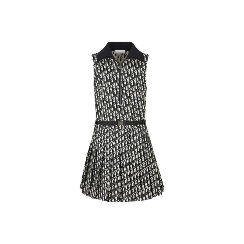 DIOR Pleated Short Dress-0