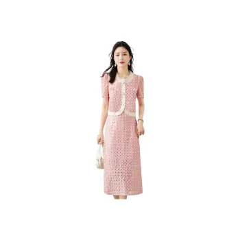TERRE BLEUE Skirt Set Women's Pink