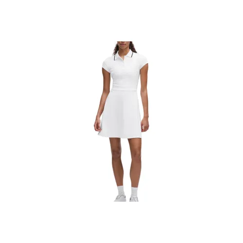 peaked Pique SS25 Short Sleeved Dress Women's