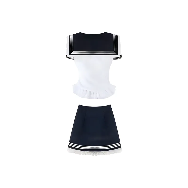 DOSOHEB Two Piece Skirt Sets Women's-1