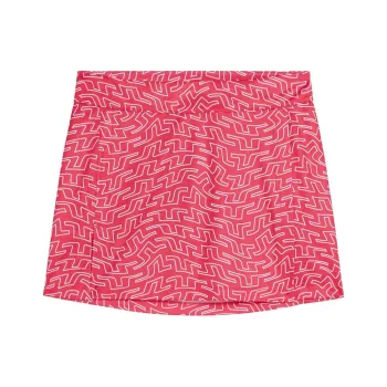 J.Lindeberg Amelie Print Skirt Casual Short Skirts Women's Rose Red