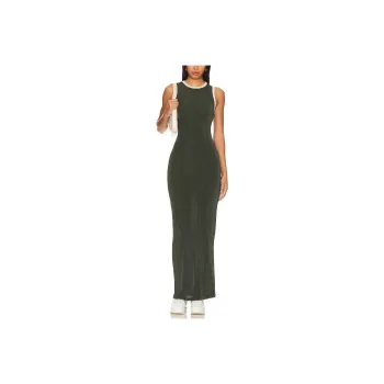 Lioness Sleeveless Dress Women's Forest Green
