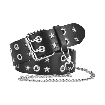 JEANSWEST PU Leather Belts Men's 3.8CM