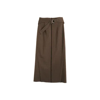 PUBLIC TOKYO Casual Long Skirt Women's Brown