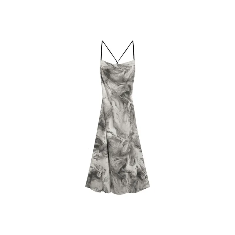 PAIN OR PLEASURE Slip Dresses Women's Multicolor-0