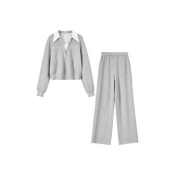 SENTUBILA Casual Suit Women's Gray