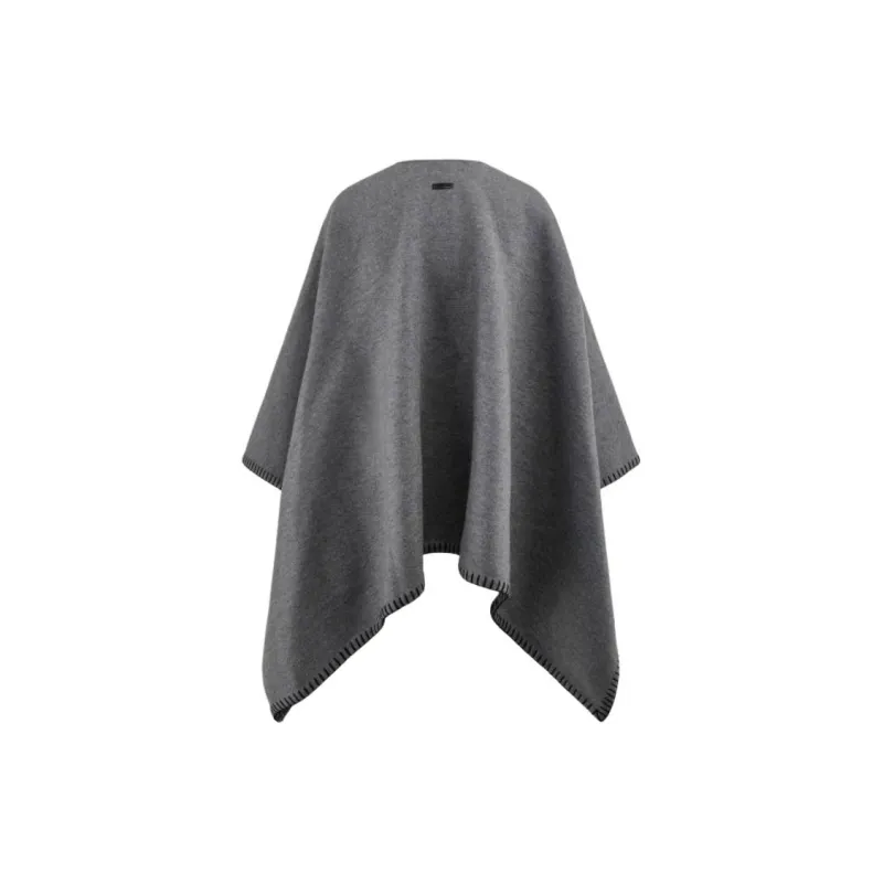 FERRAGAMO Cashmere Wool Shawls Women's Blue-1