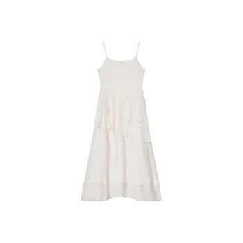 ELF SACK Slip Dress Women's Sweet White