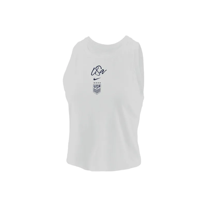 Nike Uswnt Women's Nike Soccer Cropped Tank Top-0