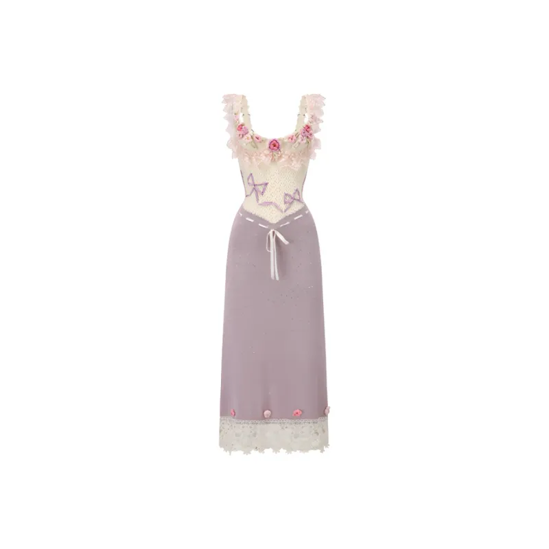 PAIN OR PLEASURE Slip Dress Women's Multicolor-0