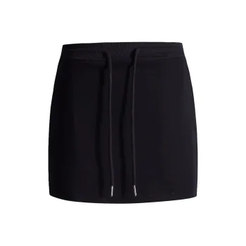 ZAVK Casual Short Skirts Women's Black