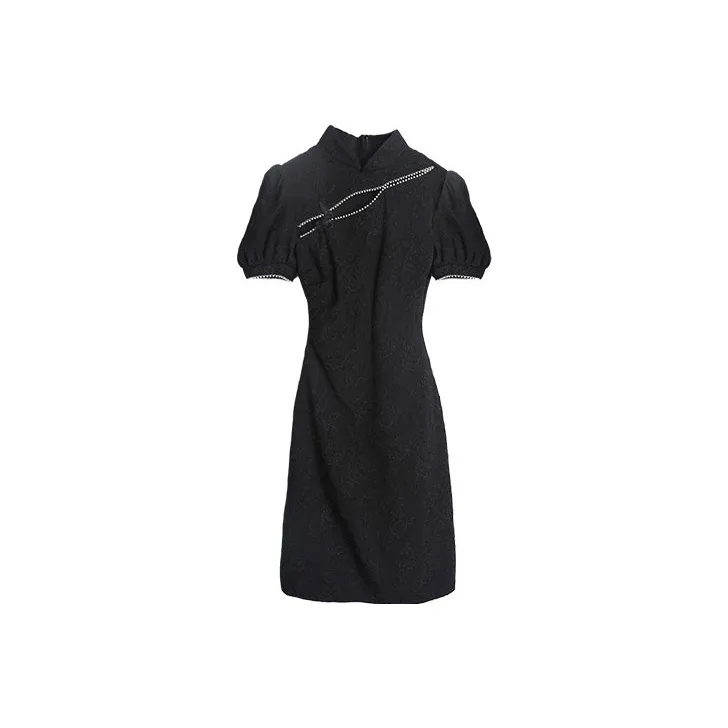JINYE ORIENTAL Cheongsam Women's Black-0