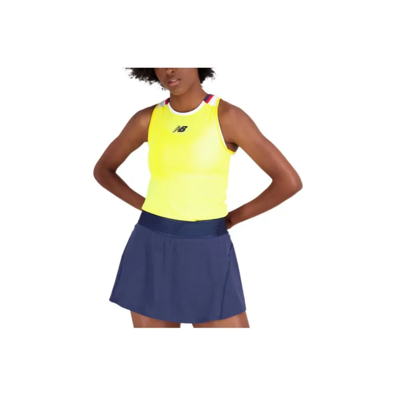 New Balance Sleeveless Sports Shirts Women's Yellow-0