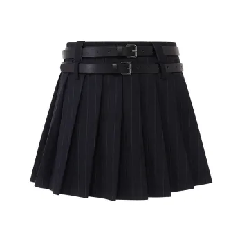 D'zzit Casual Short Skirts Women's Dark Blue