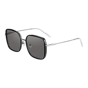 HORIEN Metal And Plastic Square Sunglasses Unisex Multicolor