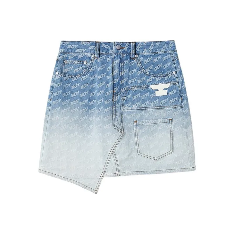 Boy London Casual Short Skirts Women's Blue-0