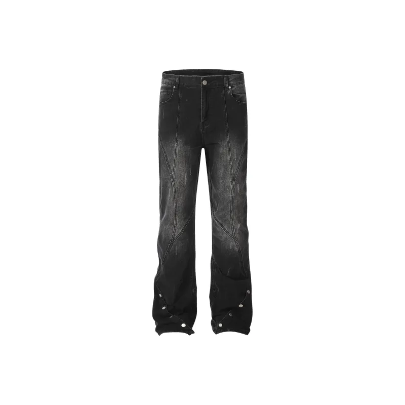 Vine Color Jeans Unisex Black-0